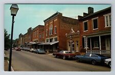 Jonesborough, TN-Tennessee, Main Street Of Business District, Vintage Postcard picture