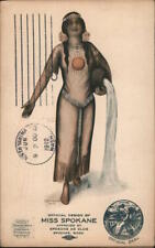 1912 Official Design of Miss Spokane,Approved by Spokane Ad Club,WA Washington picture