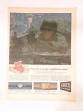 Magazine Ad* - 1943 - Gruen Watches - WW II - Precision - Portia & Sentry picture