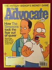 THE SIMPSONS, MICHAEL MOORE, AKINOLA The Advocate Gay Lesbian Magazine July 2007 picture