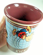 Peanuts mug Charlie Brown football Lucy Coffee Tea Cup Ceramic 14oz Gibson PS picture