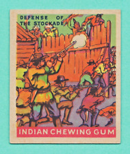 1933 R73 Goudey Indian Gum Card #181 Series 312 - DEFENSE of the STOCKADE - MINT picture