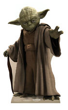 Yoda Star Wars Lifesize CARDBOARD CUTOUT standee standup Jedi Master Knight Cool picture