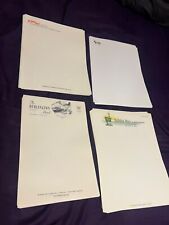 Letterhead 60 Sheets Of Vintage Hotel Stationery Lot Rare picture