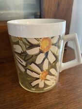 Vintage West Bend Thermo Serv Mug With Daisies  picture