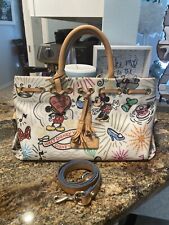 Disney Dooney & Bourke Sketch Tassel Tote Handbag /Shoulder Bag picture