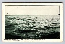 Sand Beach MN-Minnesota, Scenic Lake Osakis, Vintage c1908 Postcard picture