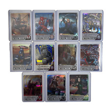 KAYOU Disney Marvel Hero Battle Lot of 11 Trading Cards SR, SSR, SGR 1st Edition picture