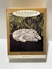 1996 Hallmark Keepsake Star Wars Millennium Falcon Ornament LIGHTS UP NEW NEW picture