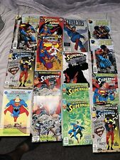 15 90s DC superman comics lot picture