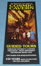 Vtg 1995-96 Cosmic Cavern Guided Tours Cave Lakes Berryville Arkansas Brochure picture