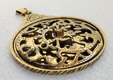 Brass Vintage Engraved Astrolabe Arabic Islamic Calendar Handmade picture