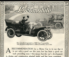 1908 Locomobile Type 1 Motor Antique Car Auto $2900 Bridgeport CONN 8398 picture