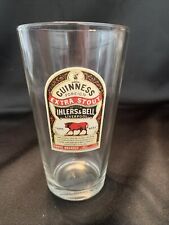 Guinness Foreign Extra Stout Ihlers & Bell Bottling Beer Ale Pint Glass picture