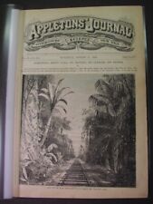 1869 - CUBA the land & its people; JOHN STUART MILL womens rights vote; hornbill picture