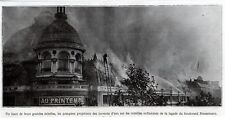1921 -- SPRING SHOP FIRE BD HAUSSMANN 3K645 picture