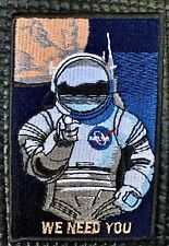 NASA MARS ASTRONAUT RECRUITMENT CAMPAIGN- “WE NEED YOU” PATCH - 3.5” X 2.5” picture