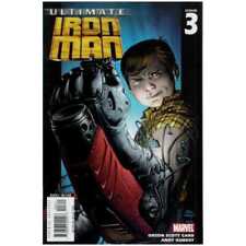 Ultimate Iron Man #3 in Near Mint condition. Marvel comics [f@ picture