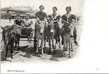 C1910s Atlantic City NJ Beach Donkey Carriage Women New Jersey UNP Postcard 626 picture