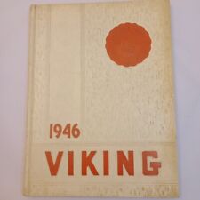 1946 North Dallas Texas High School Viking Annual Yearbook Signed By Students picture