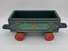 Vintage Walt Disney World Railroad R.R. Train Tender Wooden Toy - ULTRA RARE picture