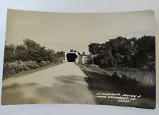 RPPC Postcard 1954 covered bridge near Winterset Iowa picture