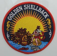U.S Navy Golden Shellback Patch picture