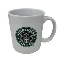 Starbucks 2006 16 Oz White Original Mermaid Double Sides Logo Coffee Cup EUC picture
