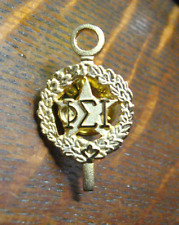 Phi Sigma Iota Vintage Honor Society Member Lapel Pin - Foreign Language Scholar picture
