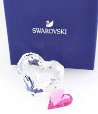 New 100% SWAROVSKI Pink Crystal Only for You Heart Figurine Display 5428006 picture