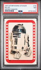 1977 Topps Star Wars Sticker #38 R2-D2 - PSA 7 NM - KENNY BAKER - Artoo-Detoo picture