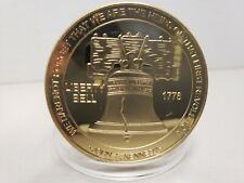 CHALLENGE COIN LIBERTY BELL 1776 JOHN F KENNEDY  picture