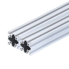2 Pcs 4040 V Slot Aluminum Extrusion 600mm(23.62 Inch) Silver picture
