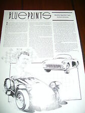 FRANK KURTIS SPORTS CARS ORIGINAL 1990 ARTICLE picture