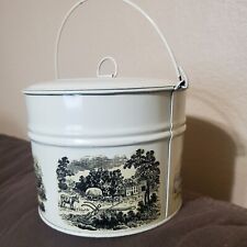 Vintage Original Tiny Tins by Jamar handle lunch pail with lid picture