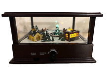 Mr. Christmas Gold Label Showcase Music Box train station 50 songs picture