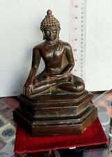 MAGNIFICENT 19th.c Bronze Lanna Chiang Saen  Buddha  picture