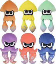 Sangei Trading Splatoon 3 Plush Toy (S) Approx. 22cm Squid Octopus (Set of 6) picture