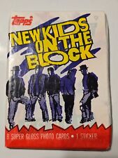 1989 Topps New Kids on the Block Trading Card Pack Sealed NEW picture