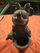 Vintage Minnie Mouse 1997 Walt Disney Garden Statue/Planter #793 11” Tall Wow picture