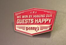 Denny’s Restaurant Pin “We Win By Making Our Guests Happy