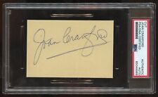 Joan Crawford signed autograph auto 3x5 card Actress in Mildred Pierce PSA Slab picture