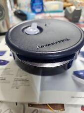 Tupperware Vent N Serve Medium Round 2.5 Cup Capacity Indigo Nocturna Blue ❤️ picture