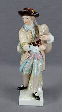 19th Century KPM Berlin German Hand Painted Bagpiper Bagpipe Player Figurine picture