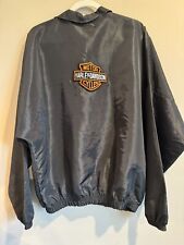 Vintage Harley Davidson Made In The USA Marietta Cycle Center Windbreaker XL picture