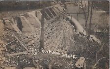 RPPC Postcard Electric Light Dam Bethel PA 1909 picture