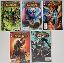 World of Warcraft #1 #2 #3 #4 Jim Lee & Some Variants Lot of 5 DC Wildstorm 2007 picture