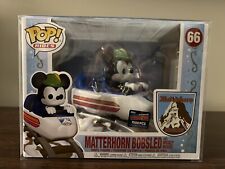 Funko Pop Rides Matterhorn Bobsled & Mickey Mouse 66 NYCC 2019 Le 1500 W Protec picture