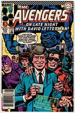 AVENGERS #239 (1984)- DAVID LETTERMAN APPEARANCE- NEWSSTAND- MARVEL- VF picture