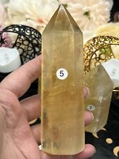 Natural Honey calcite ChunkyTowers   & Gift (see descr) picture